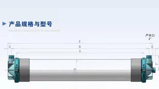宁波建嵘MBR膜-柱式内衬超滤膜